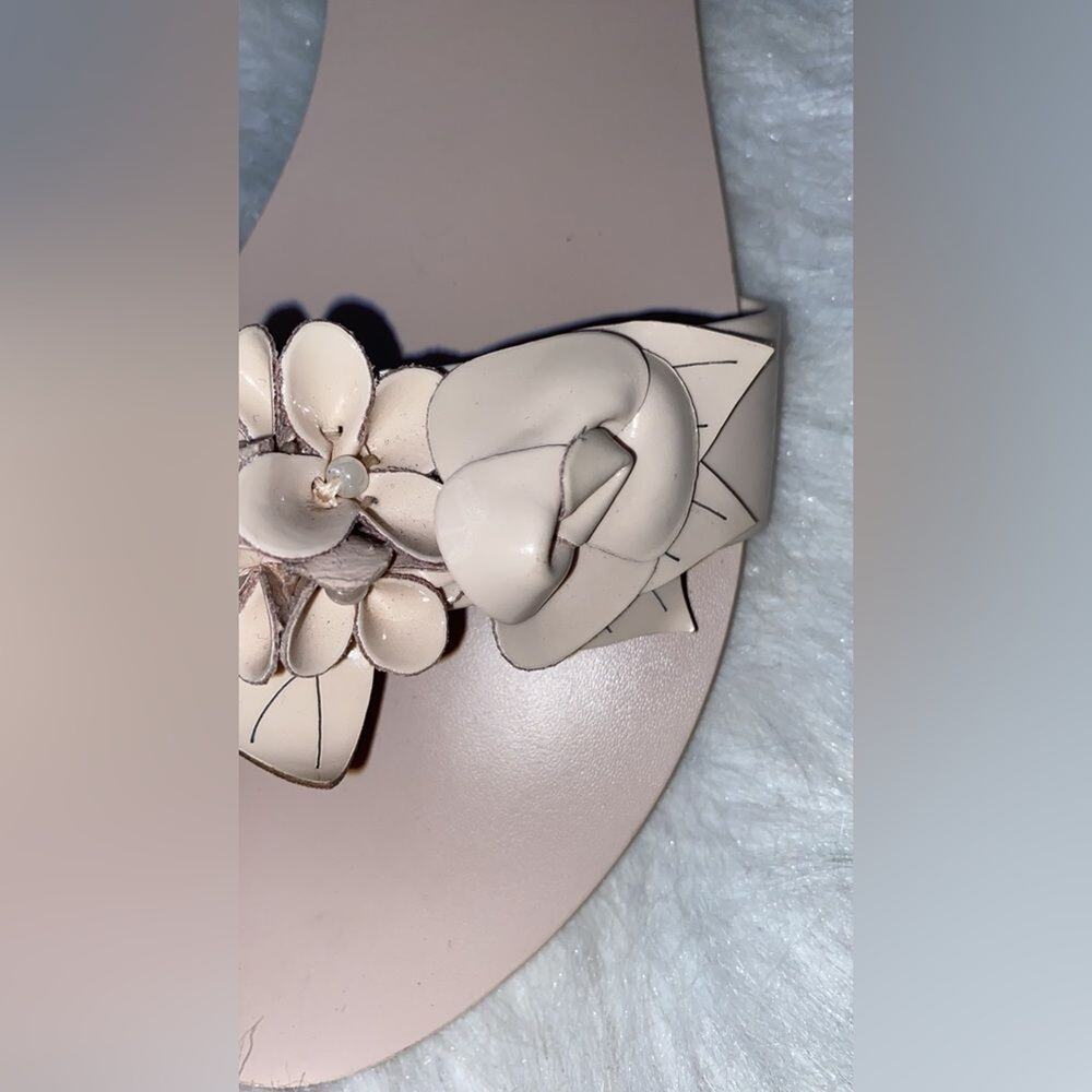 Sophia Webster Lilico Slide Pink Floral - Picture 10 of 12